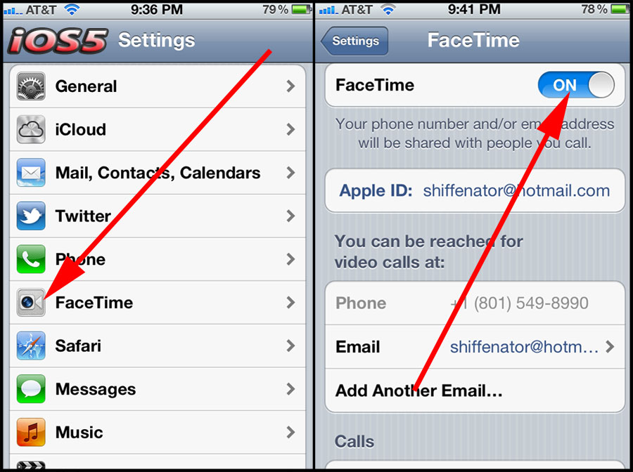 Easy way to use facetime without wifi on iphone and ipad